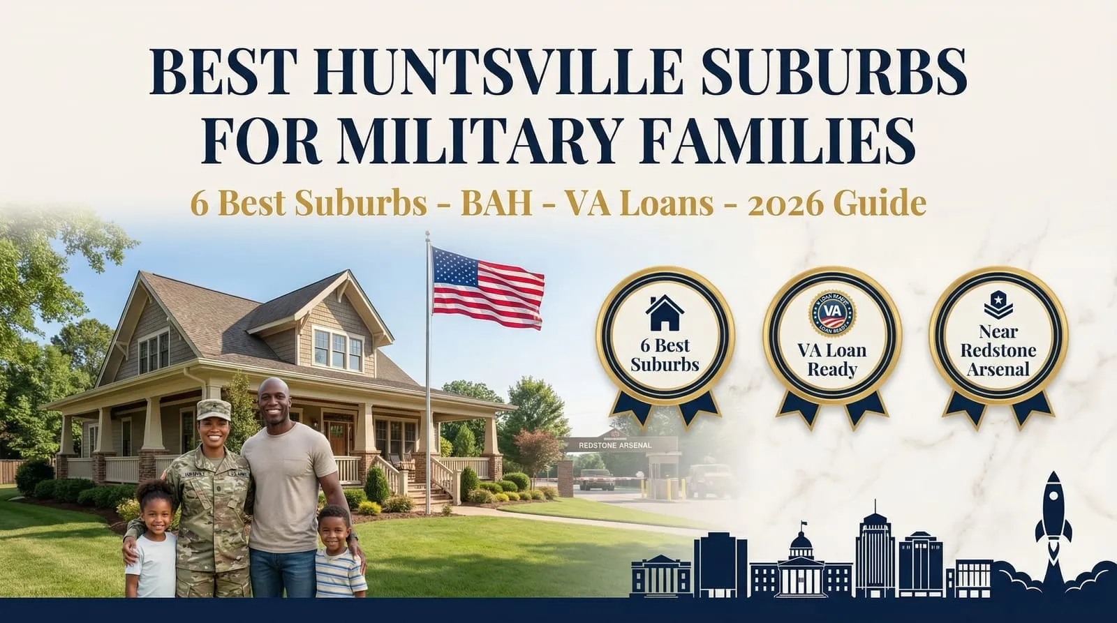 Best Huntsville Suburbs for Military Families