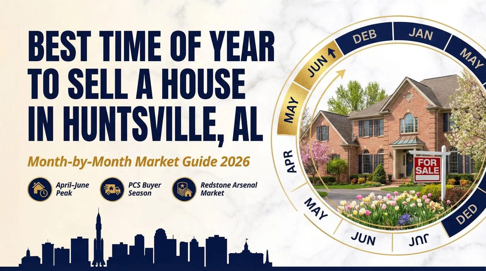 Best Time of Year to Sell a House in Huntsville, AL