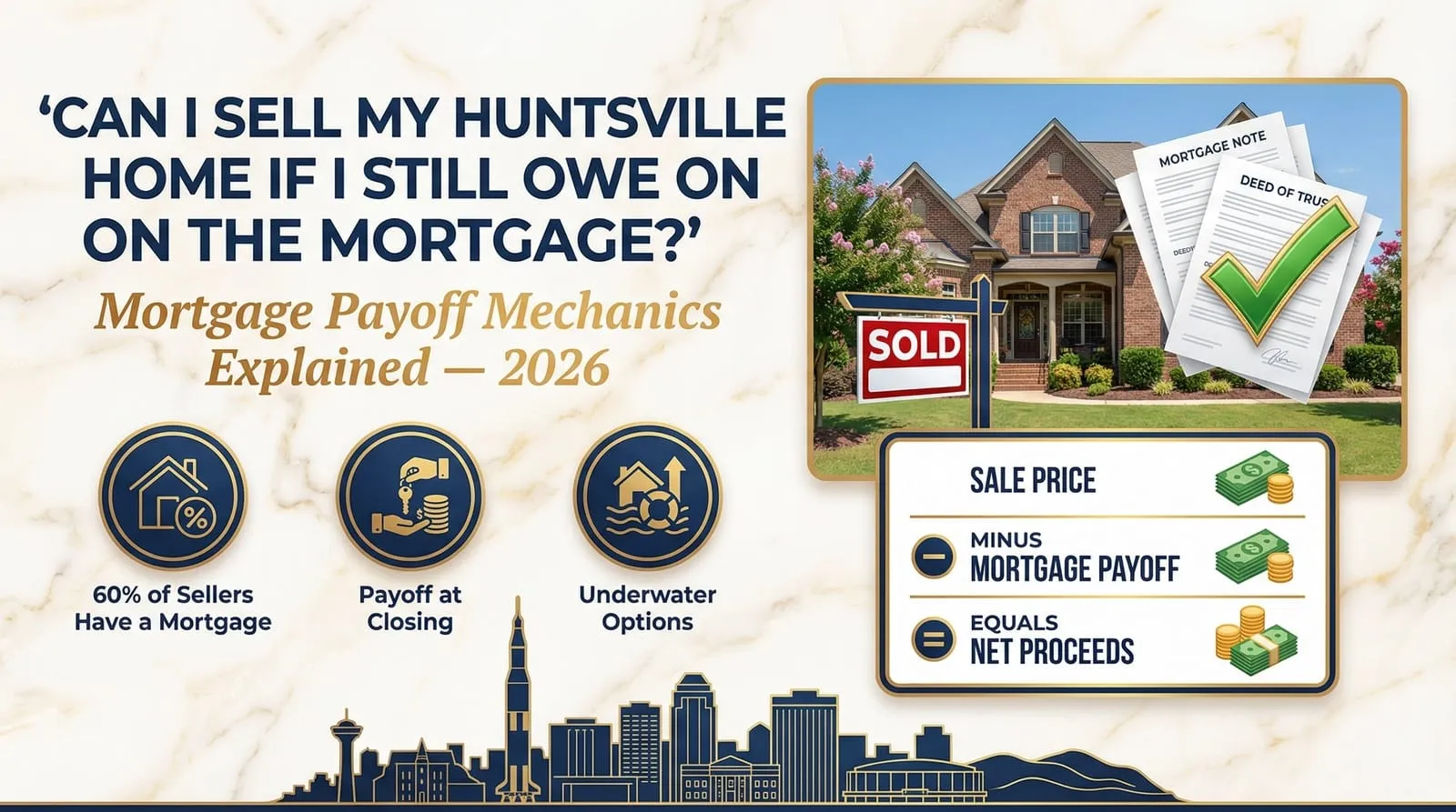 Can I Sell My Huntsville Home If I Still Owe on the Mortgage?