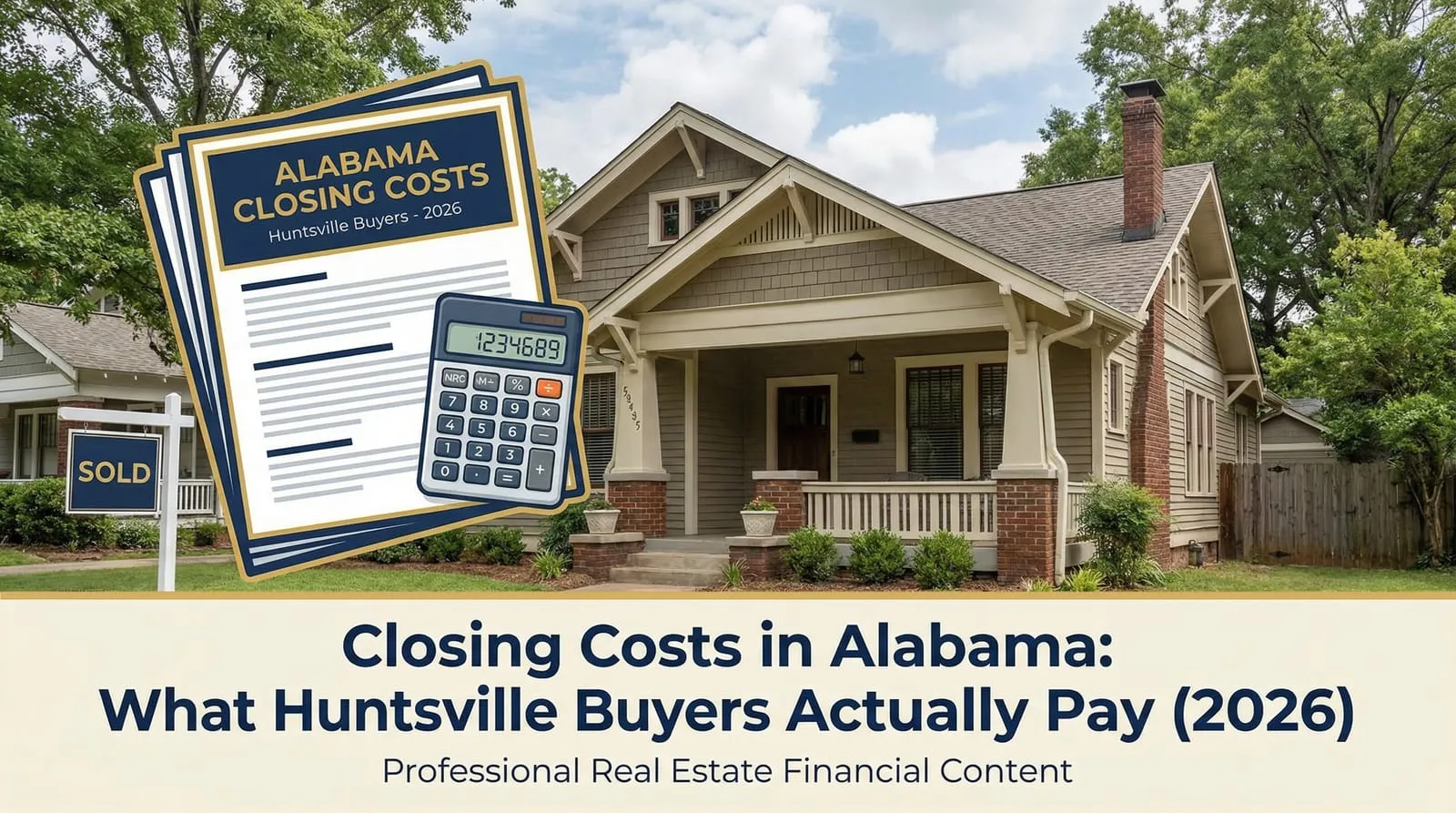 Closing Costs in Alabama: What Huntsville Buyers Actually Pay